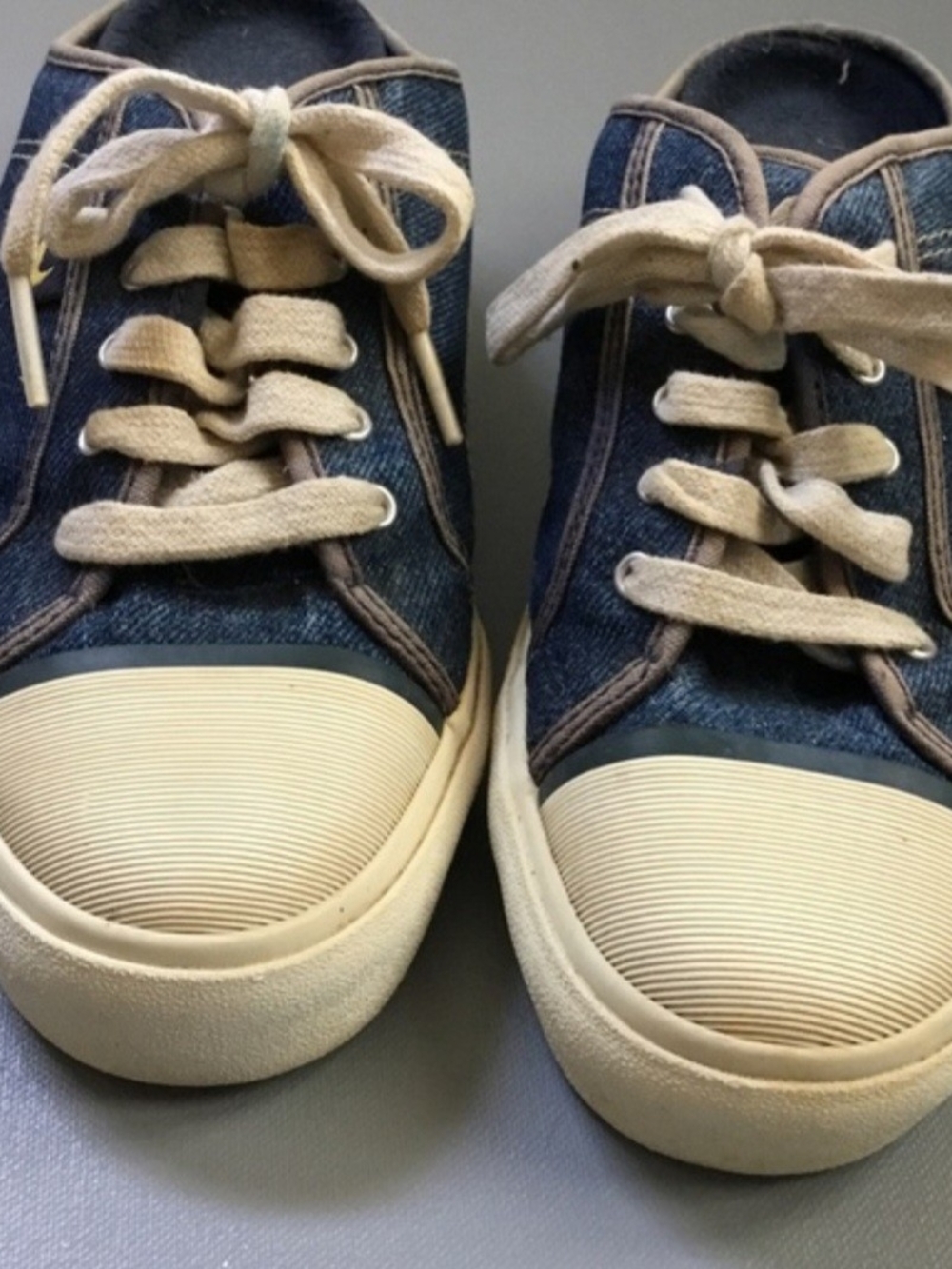 Nike Women’s Denim Slip-On Hermosa Mules Sz 8 - Picture 5 of 9